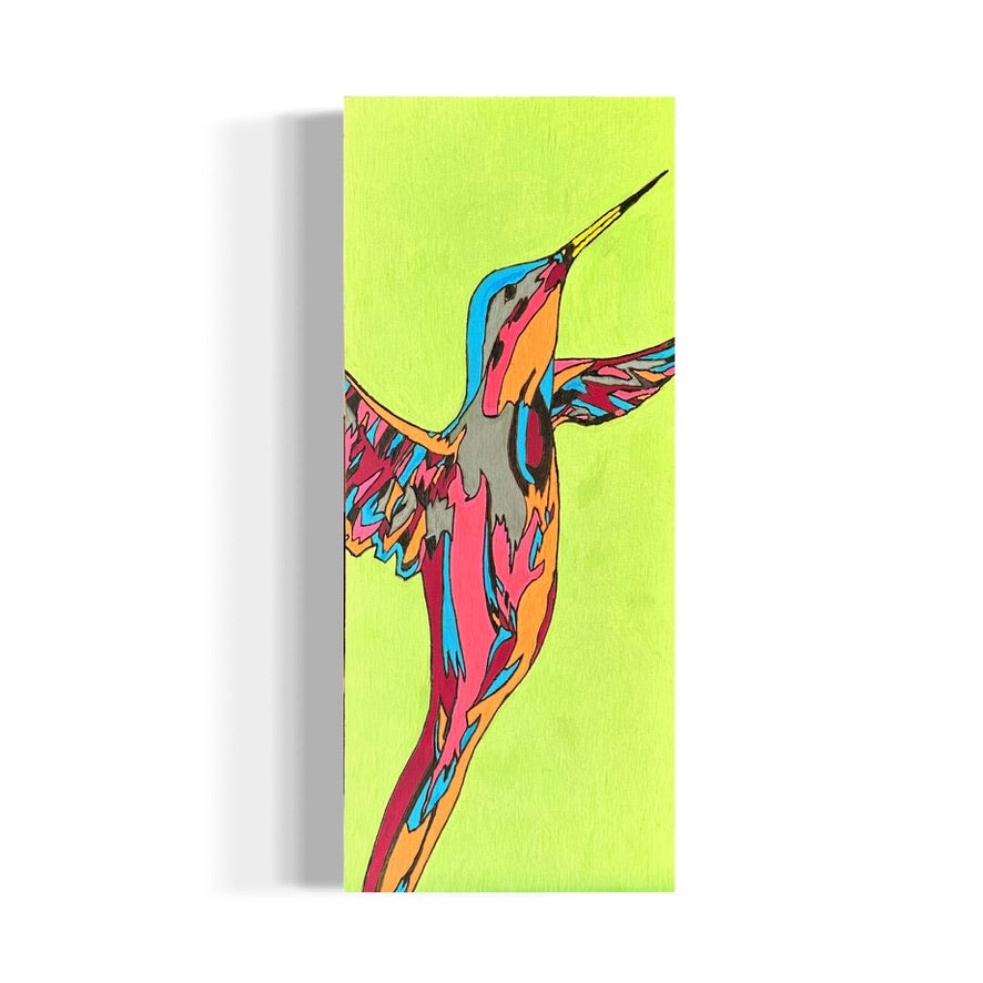 Still Hummingbird Pyrography