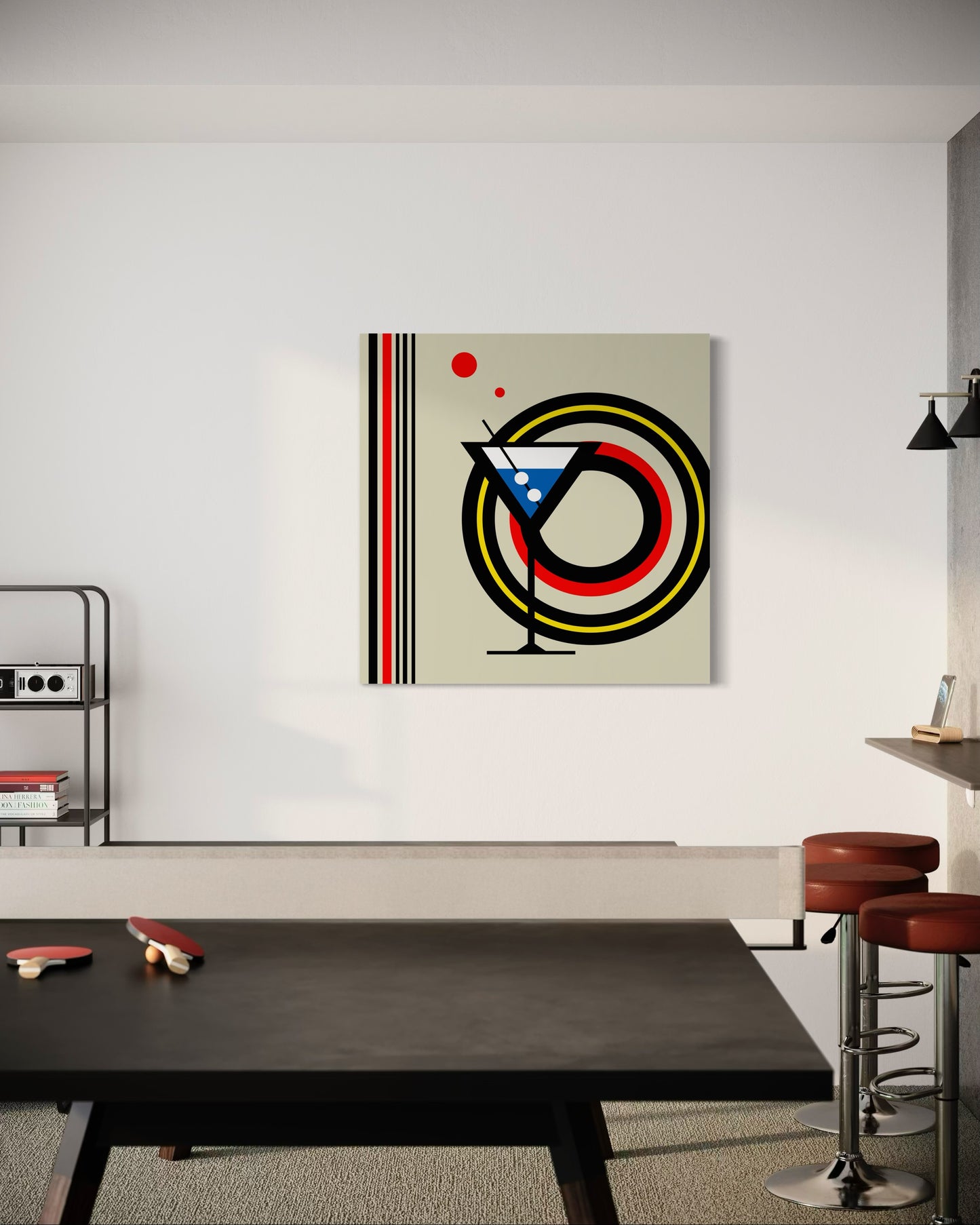Limited Bauhaus 1st in series Hand Touch & Signed Print